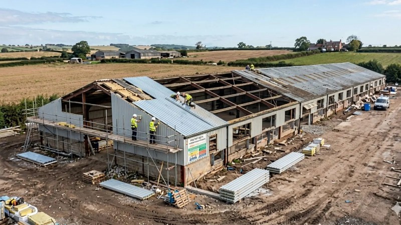 poultry sheds